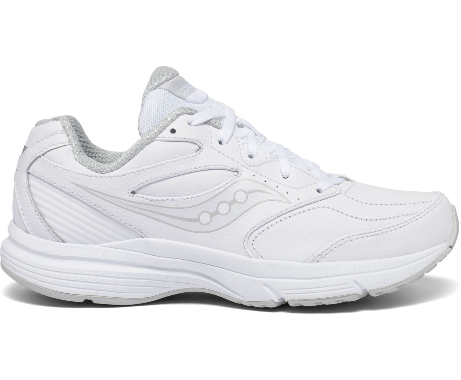 Women\'s Saucony Integrity Walker 3 Extra Wide Walking Shoes White | Singapore 247DFMN